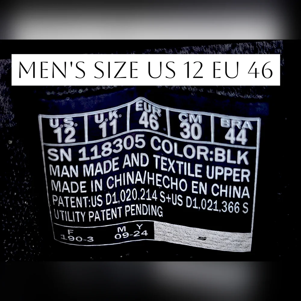 BOBS By Skechers™ Sz 12 Hands Free Slip-On Blk Sneaker Comfort Sole Heel Pillow - Picture 15 of 17